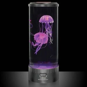 Hammacher Schlemmer Hypnotic Jellyfish Desktop Aquarium